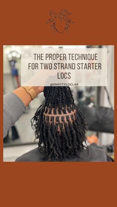 KNOTTY LOC LAB, LLC | There are a few methods utilized in the loc community when giving a retwist. Annichia prefers the Loc-Smith method. . . . . Tutorial done... | Instagram Instagram Class, Loc Styles, Coils, Locs, Comb