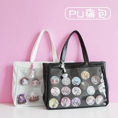 Description: Size :46x28cm  It is only for bag.decorates is not include PAYMENT TERMS: We Only accept payment through Paypal. Please make payment within 6 days after the auction was over,eBay will automatically open an Unpaid Item Dispute if payment hasn't beenreceived after 14 days.   SHIPPING TERMS: The item will be shipped to buyer's Ebay  address. Please verify your address during checkout. We are not responsible for any wrong or undeliverable addresses. International buyers are responsible Harajuku Style Rectangular Travel Bag, Harajuku Style Shoulder Bag With Removable Pouch For Travel, Harajuku Style Travel Shoulder Bag With Removable Pouch, Harajuku Shoulder Bag With Removable Pouch, Harajuku Shoulder Bag For Daily Use, Harajuku Travel Pouch Bag, Harajuku Style Pouch Shoulder Bag For Daily Use, Harajuku Style Large Capacity Pouch Bag, Harajuku Style Crossbody Bag With Removable Pouch