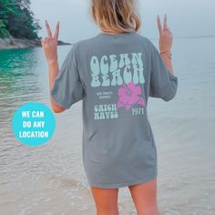 "Siesta beach shirt, Beach tshirt, Aesthetic clothes, y2k clothing, Preppy clothes, Trendy tshirt Trendy shirts: https://etsy.me/3MywvSr Trending sweatshirt: https://etsy.me/3iSkkmg Vacation shirts: https://etsy.me/3BcsHPQ 💡 HOW TO PLACE YOUR ORDER: 1. Please Check and Review all the Photos 2. Select your Shirt Color and Size from drop down menu 3. Choose your Quantity as much as you want 4. Click \"Add To Cart\". You can go back to add more of your favorite items 5. Click \"Proceed to Check Ou Short Sleeve Tops For Beach Season Streetwear, Trendy Short Sleeve T-shirt For Beach, Casual Beach Season Tops For Streetwear, Trendy Relaxed Fit T-shirt For Beach Party, Casual Streetwear Tops For Beach Season, Y2k Style Short Sleeve Tops For Vacation, Y2k Style Tops For Beach Vacation, Casual Beach Season Streetwear Tops, Vacation Letter Print T-shirt In Vsco Style