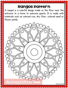 the rangolii pattern for kids to color