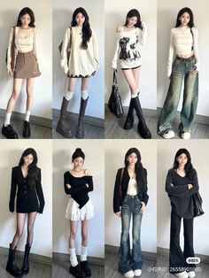 Clothes Style Ideas, Acubi Black Outfits, Simple Korean Outfits, Casual Acubi Fits, Acubi Fashion Layering, Acubi Dark Fashion, Acubi Fashion Yesstyle, Museum Outfit, Town Outfits