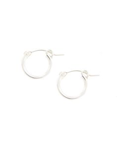 There's a chic cheerfulness about these classic mini huggie hoops. They are simply perfect for any occasion! DETAILS: 14k gold-filled, 14k rose gold-filled or sterling silver 13mm hoops Overall length: 1/2” Horseshoe Earrings, Hoops Earrings, Huggie Hoop Earrings, Wrap Rings, Classic Mini, Ring Collections, Ring Bracelet, Ring Necklace, Gold Rose