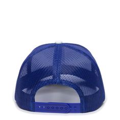 Outdoor Cap Ultimate Trucker Cap - WHITE/ROYAL/ROYAL - ONE SIZE | Outdoor Cap Ultimate Trucker in White/royal/royal | Mesh Outdoor Cap, Cap White, Trucker Cap, Cape, Mesh, Hats, White, Color