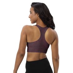 Maximize support with our dual-layered straps in our women's compression sports bra, perfect for medium to high impact workouts. Great for cup sizes A-D • Compression fabric: 78% polyester, 22% spandex• Sports mesh lining: 92% polyester, 8% spandex• Fabric weight for compression fabric: 8.25 oz/yd² (280 g/m²) and sports mesh lining: 4.42 oz/yd² (150 g/m²),• Non-see-through• Has openings for removable padding and fully lined with mesh• Removable padding included• Double-layered front• Longline silhouette Size guide CHEST (inches) UNDERBUST (inches) XS 33 ⅛ 27 ½ S 34 ⅝ 29 ⅛ M 36 ¼ 30 ¾ L 39 ⅜ 33 ½ XL 42 ½ 36 ¼ 2XL 45 ⅝ 39 3XL 48 ⅞ 41 ¾ Fitted Sports Bra With Built-in Bra For Training, Supportive Fitted Sports Bra For Pilates, Supportive Fitted Sports Bra With Built-in Padding, Functional Fitted Sports Bra With Built-in Padding, Fitted Breathable Sports Bra For Training, Compressive Racerback Sports Bra For Events, Squat Proof Racerback Sports Bra For Athleisure, Squat Proof Racerback Sports Bra, Fitted Moisture-wicking Sports Bra For Training