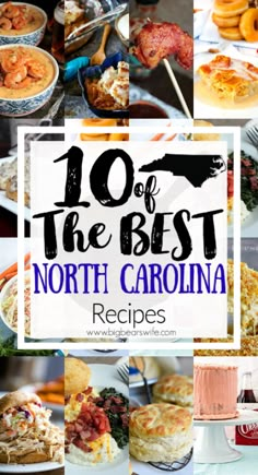 the best north carolina food and drink recipes to try out for your next trip or get together