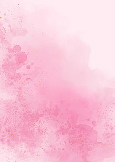 pink and gold paint splattered on a white background with space for the text