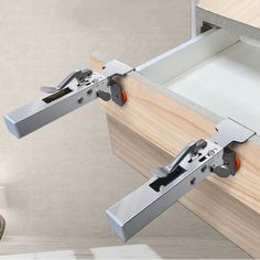 ClampFix | Set with 2 adjustable drawer clamps Inside Kitchen Cabinets, Adjustable Drawer, Woodworking Clamps, Hand Tool Sets, Installing Cabinets, Woodworking Hand Tools, Garage Ideas, Home Tools, Furniture Assembly