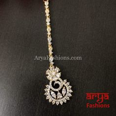 Sakshi Small CZ Golden Mang Tika for Girls Gold Tikka With Stone Work Gift, Gold Hand Set Tikka For Gift, Stone Work Tikka As Gift, Mang Tika, Diamond Necklace Designs, Light Weight Jewelry, Cz Stone, Necklace Designs, Pearl Beads