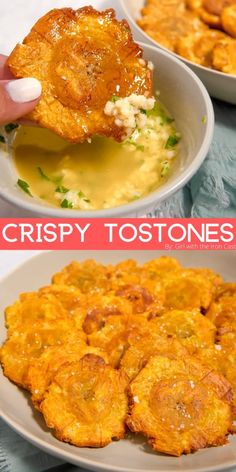 crispy tostones are an easy appetizer for any occasion