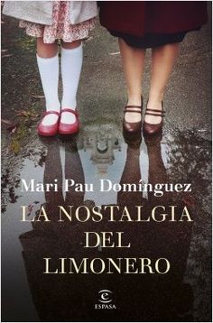 two women standing next to each other with umbrellas on their heads and the words, maii pan dominguez la nostalgica del limoonero