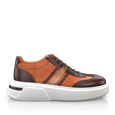 Lightweight Casual Men`s Shoes 42798 | Girotti Orange Leather Low-top Sneakers, Custom Orange Lace-up Sneakers With Contrast Sole, Orange Custom Lace-up Sneakers With Contrast Sole, Orange Suede High-top Sneakers, Orange Lace-up Custom Sneakers With Contrast Sole, Orange High-top Leather Sneakers, Brown Suede Custom Sneakers With Textured Sole, Orange Custom Sneakers With Contrast Sole And Round Toe, Brown Low-top Custom Sneakers With Suede Lining