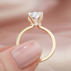 14K Rose Gold Haven Diamond Ring Elegant Engagement Ring, Top Engagement Rings, Most Popular Engagement Rings, Popular Engagement Rings, Trending Engagement Rings, Elegant Engagement Rings, Ring Trends, Stunning Engagement Ring