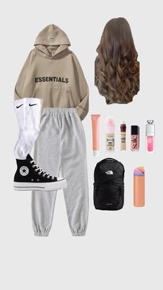 Fall School Fits, High School Dress, Everyday Outfits For School, Casual Cool Outfits, 6th Grade Outfits, Cute School Fits, Cute Middle School Outfits, Shuffle Outfits, Middle School Outfits