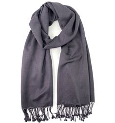 Pashmina Shawl Charcoal Classic Formal Pashmina Scarves, Classic Formal Pashmina Scarf, Formal Pashmina Shawl For Fall, Classic Pashmina Shawl For Winter, Solid Pashmina Shawl For Winter, Pashmina Shawl For Winter, Solid Color Pashmina Shawl For Winter, Classic Pashmina Scarf, Solid Color Pashmina Shawl