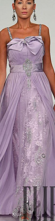 jack guisso Cinderella Fashion, Evening Fashion, Color Outfits, Ladies Club, Lauren Hutton, Lovely Lavender, Fashion Color