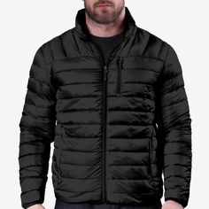 Hawke Co. Mens Quilted Packable Down Jacket Black S Casual Black Weatherproof Puffer Jacket, Black Casual Quilted Puffer Jacket, Black Nylon Quilted Jacket For Outdoor, Black Quilted Jacket For Fall Outdoor, Black Quilted Jacket For Outdoor Activities, Black Long Sleeve Quilted Jacket For Outdoor Activities, Black Quilted Long Sleeve Jacket For Outdoor Activities, Casual Black Nylon Quilted Jacket, Black Quilted Long Sleeve Jacket For Outdoor