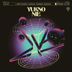 the cover art for yukno - nie's album, which features an image of planets and stars