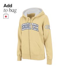 in stock Collegiate Cotton Hooded Outerwear, Collegiate Style Cotton Hooded Outerwear, College Fleece Outerwear With Drawstring Hood, Fleece Outerwear With Drawstring Hood For College, Georgia Tech Yellow Jackets, Yellow Jackets, Yellow Jacket, Georgia Tech, Mens Big And Tall