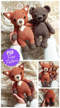 Fiona the Fox Crochet Amigurumi PDF Free Pattern Fox Free Pattern, Crochet Fox Pattern Free, Aesthetic Doll, Crochet Woodland, Amigurumi Fox Pattern, Fox Crochet, Crochet Toys Free Patterns, Crocheted Fox Pattern, Amigurumi Fox