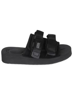 Double Velcro Detail Logo Sandals from SUICOKE Sporty Sandal, Margiela Shoes, Unisex Shoes, Valentino Bags, Sneaker Wedge, Beautiful Shoes, Manolo Blahnik, Shoe Brands, High Heel Shoes