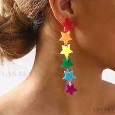 Lasaky - Stargazing Style Statement Jewels Spongebob Costumes, Festival Earrings, Geometric Star, Urban Dresses, Watches Women Fashion, Diy Hair, Circle Design, Retro Stil, Star Shape