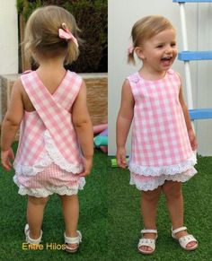 Toddler Dress Patterns, Baby Outfits, Girl Pattern, Little Dresses, Sewing For Kids, Baby Sewing, Fashion Kids