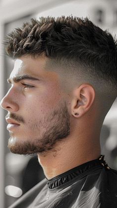 25 Trendsetting Edgar Haircuts for Men Haircut For Men Mid Fade, Haircuts For Men With Long Hair On Top, Best Men’s Hairstyles, Men Hair Styles Fade, Mid Undercut Men, Mid Fade Haircut Men Undercut, Men Hairstyle Fade Medium, Medium Skin Fade Haircut Men, Disconnected Haircut Mens