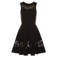 Celebrity inspired black floral party skater womens dress Floral Party, Online Womens Clothing