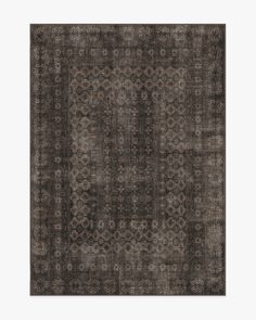 Cyrus Black Tufted Rug | Ruggable Rugs For Dark Rooms, Moody Living Room Rug, Moody Area Rug, Area Rug Size Guide Living Room, Dark Rug Living Room, Studio Mcgee Rug, Area Rug Size Guide, Dark Area Rug, Burgundy Palette