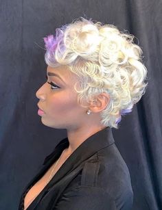 Hair Cuts For Black Women, Pixie Aesthetic, Black Women Short Hairstyles, Haircuts For Black Women, Hairstyles And Haircuts, Hairstyle Inspo