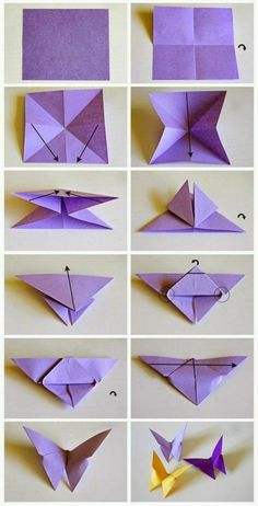 how to make an origami bird