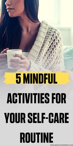 Want to brighten up your self-care routine and actually look after yourself? Use these 5 mindful activities to do exactly that. Achieve mindfulness and find inner piece through these tiny daily habits. How to be happy/ Change your life/ Mindfulness activities/ How to be mindful/ Being More Present, Mindful Activities, Quick Costumes, Detox Tips, Life Right Now, Workout Snacks, The Guilty, Growth Tips