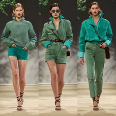 Ss 2024, Green Outfits, Runway Fashion Couture, Trend 2024, 2024 Spring Summer, 2024 Fashion Trends, 2024 Trends, Trends 2024, Spring Summer 2024