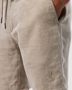 The Windcrest shorts are the ultimate summer bottoms—they're made from a highly-breathable linen-cotton-blend fabric that feels and looks fantastic, with a tonal embroidered Bunny at the front and logo-engraved rivet hardware. Complete the matching set Woven - 57% linen, 43% cotton Made in China Regular fit Embroidery Back patch pocket Mens linen short Linen short Mens short Linen short Mens Linen Shorts, Embroidered Bunny, Block Fonts, Summer Bottoms, Mens Linen, Cursive Fonts, Linen Casual, Linen Short, Linen Shorts