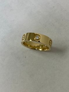 Thickness: 2mm Width: 6mm Diamonds: 3 piece .15ct FG VS1 VS2 Comfort fit. Weight varies by size. Can be made in yellow, white, or rose gold. Price is the same up to size 11. Message us for anything above 11. **18k gold is a separate listing** Luxury Hallmarked Jewelry With Round Band, Designer Jewelry With Polished Finish For Wedding, Designer Yellow Gold Jewelry For Wedding, Gold Round Band Jewelry With Vvs Clarity, Designer Yellow Gold Diamond Ring With Vvs Clarity, Yellow Gold Jewelry With Vvs Clarity For Promise, Designer 14k Gold Jewelry With Diamond Accents, Designer Gold Rings With Diamond Accents, Designer Wedding Jewelry With Brilliant Cut