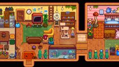 the floor plan of an apartment in animal crossing