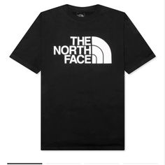 Nwt The North Face Half Dome Short Sleeve Tee | Size: Large | Color: Black Casual, Standard Fit Tee Shirt With The Signature The North Face Logo Screen-Printed On The Front And Back, Ideal For Layering Or Wearing On Its Own. Made With Set-In Sleeves And A Ribbed Collar. 100% Cotton Water-Based Screen Printed Logo Circular Design For Recycling Purposes Ships Within 24 Hours And I Am Open To Offers! The North Face Crew Neck Top With Letter Print, The North Face Cotton Graphic Tee, The North Face Letter Print Streetwear Tops, The North Face Graphic Print Tops For Streetwear, The North Face Short Sleeve Relaxed Fit Tops, The North Face Crew Neck Top For Summer, The North Face Relaxed Fit Short Sleeve Top, The North Face Relaxed Fit Top For Streetwear, The North Face Black Tops With Letter Print