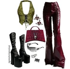 Venus Mcflytrap Aesthetic, Monster High Outfits, Monster High Aesthetic Outfit, Model Off Duty Style, Mode Hippie, Bratz Inspired Outfits, Grunge Style, Alt Fashion, Models Off Duty