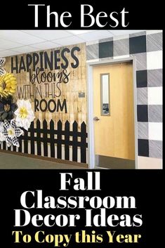 the best fall classroom decor ideas to copy this year