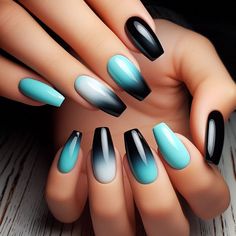 Nails Black Coffin, Coffin Nails Black, Extra Birthday Nails, Classy Coffin Nails, Coffin Nails Short, Birthday Nails Ideas, Summer Coffin Nails, Classy Baddie Nails, Classy Baddie