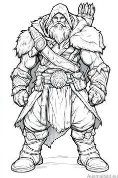 Are you ready to bring your inner RPG hunter to life? Grab our fantastic coloring page straight from the exciting world of role-playing games to help you unleash your creativity. Whether you’re an experienced DnD game master or an enthusiastic adventurer, this coloring page is just waiting for you to color it in.