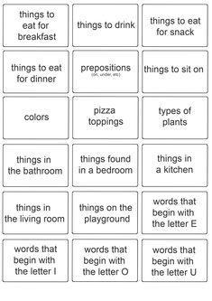 the words in this worksheet are to be used as part of an activity