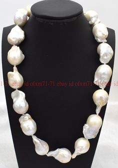 Product Description Style: Necklace Size: 15x20mm   Quantity:  1 Strand length: 20 Inches Color: -- Clasp: -- Condition: New If you want to buy more , please contact us . Thanks ! &&&&: Sale the items does not include box. Payment Payment Policy&Shipping Policy     We accept PayPal Please pay within 24 hours If no payment or contact is made with in 7 days item will be relisted. Thank YouPlease make sure the "Ship To" address you input in Paypal is correct.Items are shipped within 1-2 business da Large Pearl Necklace, Jewerly Art, Pearl Jewelry Necklace, Baroque Pearl Necklace, Light Peach, Tahiti, Necklace Sizes, Fashion Jewelry Necklaces, Baroque Pearls