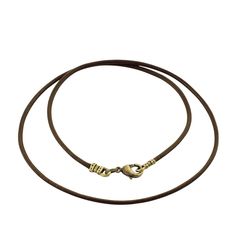 PRICES MAY VARY. dark brown 1.8mm fine Greek leather cord necklace - PLEASE SELECT A LENGTH antique brass plated ends and lobster claw clasp huge variety of lengths available, from choker to extra long handmade in the USA Warm dark brown leather cord necklace with antique brass plated ends and clasp. This fine 1.8mm brown leather necklace features antiqued brass plated pewter ends and lobster claw clasp. The antique finish on the brass lends it a gently worn look, blending nicely with the brown Brown Leather Necklace, Brass Pendants, Leather Cord Necklace, Pendant Bails, Leather Corded Necklace, Dark Brown Leather, Cord Necklace, Online Jewelry Store, Antique Finish