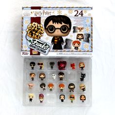 the harry potter figurines have been packaged in their package for $ 4 99