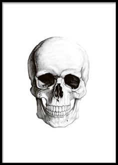 a drawing of a skull with a star on it's forehead and the bottom half of its face