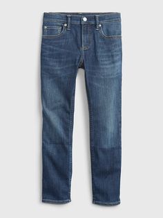 Kids Skinny Jeans with Washwell™ | Gap Jeans Png, Faux Snap, Winter Outerwear, Jeans Kids, Gap Kids, Boys Jeans, Gap Jeans, Winter Looks, Stretch Denim