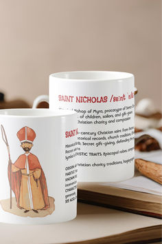 Saint Nicholas coffee mug
Icon of charity gift
Unique holiday mug
Christmas gift idea
Artful coffee mug
#SaintNicholas #HolidayGiftIdeas #ChristmasCoffeeMug #CharityInspiredGift #UniqueMugDesign #MorningCoffeeVibes #ArtAndHistory #ThoughtfulGift Nicholas Icon, Gifts For History Buffs, Kids Coloring Book, History Art, Coffee Decor, Saint Nicholas, Loyalty Card, Kids Coloring