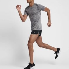 The Nike Aeroswift Men's 2" Running Shorts Feature Ultra-Lightweight Fabric And A Precision Fit To Let You Run Without Distraction. Multiple Pockets Provide Race-Day Storage, Including A Front Pocket Designed Especially For Salt Pills. Product Details Benefits Include: Nike Flex Fabric Stretches With Your Body For Natural Range Of Motion Nike Aeroswift Technology Combines Breathability With Mobility Breathable Flyvent Waistband With Interior Drawcord Offers A Secure, Comfortable Fit Nike Breathable Bottoms For Running Errands, Nike Gray Athletic Shorts For Sports, Gray Athletic Fit Running Shorts, Gray Casual Running Shorts, Casual Gray Running Shorts, Nike Gray Running Bottoms, Gray Moisture-wicking Athletic Shorts, Gray Sportswear Bottoms For Running, Nike Gray Functional Bottoms