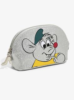 Danielle Nicole Disney Cinderella Gus Makeup Bag, Disney Makeup Bag, Pat Cleveland, Danielle Nicole Disney, Cinderella Mice, Disney Purse, Disney Makeup, Danielle Nicole, Disney Cinderella, Disney Handbags